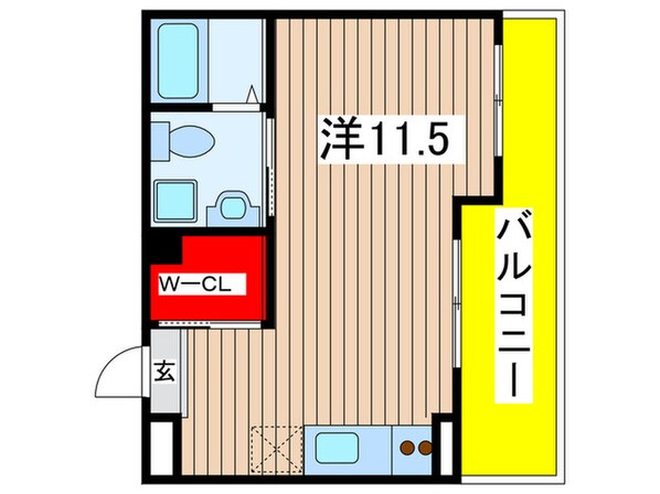 リエス千葉新宿の物件間取画像